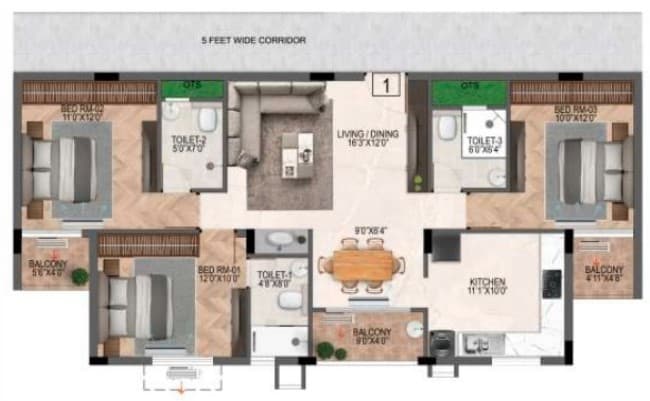 Floor Plan 1